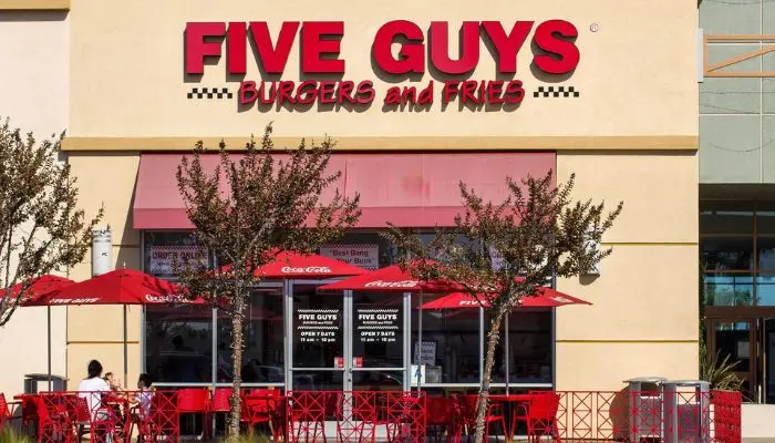 Five Guys Menu With Prices fullmenuprices.com
