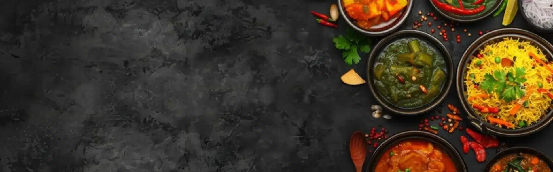A collection of delicious food dishes from various restaurants.
