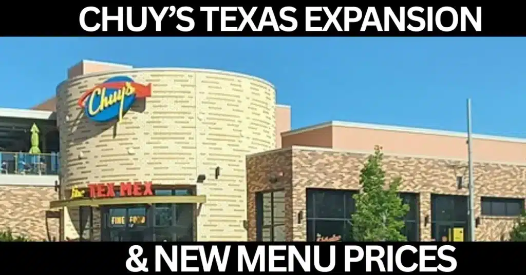 Chuy’s Menu With Prices fullmenuprices.com
