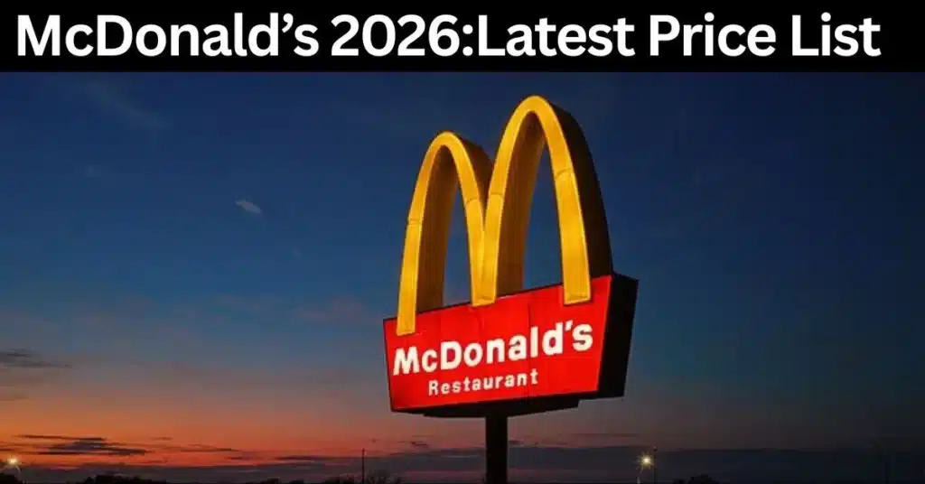 McDonald’s Menu With Prices fullmenuprices.com